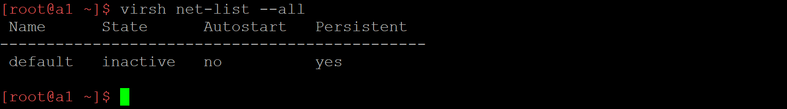 QEMU default network